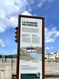 Panneau circuit interprétation du patrimoine Port de Pornic esplanade de la Ria chaussée des Moulins