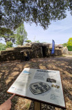 Panneau circuit interprétation du patrimoine au tumulus des Mousseaux