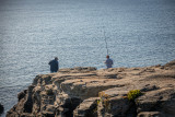 fishing at pointe saint gildas fishermen