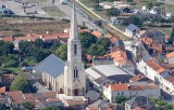 Eglise bourgneuf église saint cyr église pays de retz église bourgneuf église villeneuve en retz église villeneuve vue aerienne