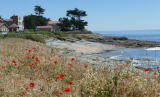 Plage de Margaret, vue en arrivant de la pêcherie