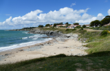 Plage des Châtelets en arrivant de la Roche Percée