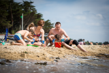 Plage du Pré-Vincent Jeux famille Les Moutiers