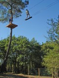 pornic escal arbres, parcours dans les arbres, activites pornic