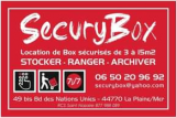 SECURYBOX, la plaine sur mer, securité, stocker, ranger, archiver, service