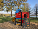 Play area and ponds of Bourgneuf-en-Retz