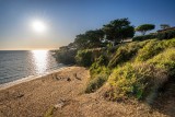 Pornic, plage des Sablons, plage de Pornic, Destination Pornic, beach, coast, côte de Pornic, creek