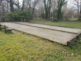 Terrain de pétanque du parc de loisirs de Chéméré