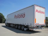 TRANSPORTS POLLONO SEMI REMORQUE TAUTLINER HAYON PORNIC