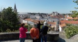 Vue du Calvaire en cours de visite guidée, destination pornic