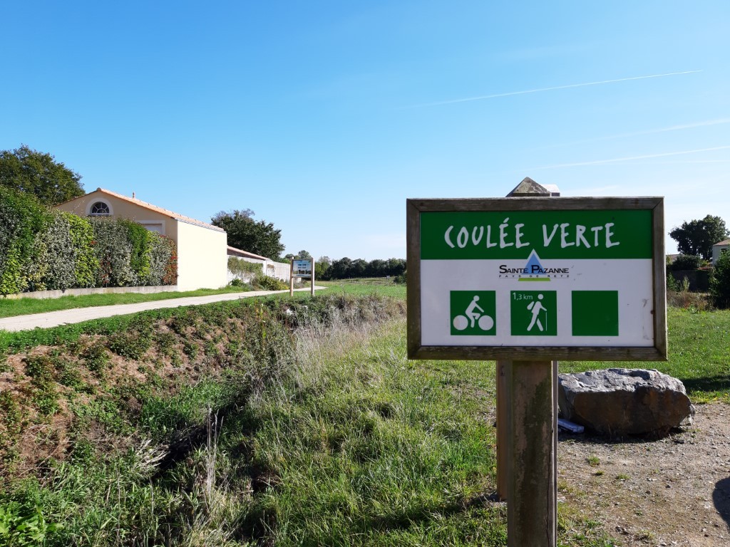 Destination Pornic, sainte Pazanne,Ste Pazanne, accessibilité, coulée verte, promenade, fauteuil roulant