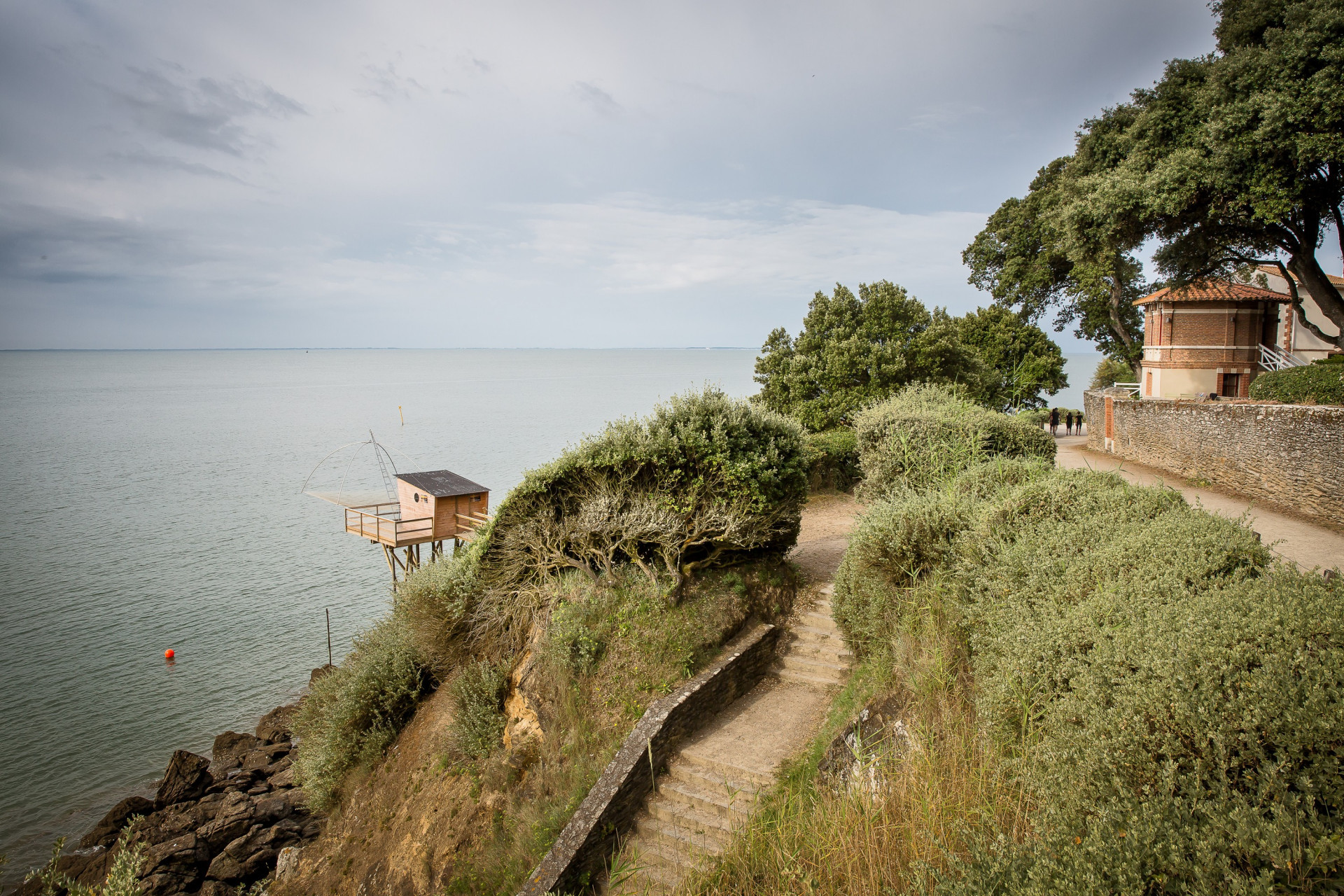 Coastal path Gourmalon Source de Malmy seaside villa heritage trail interpretation trail 