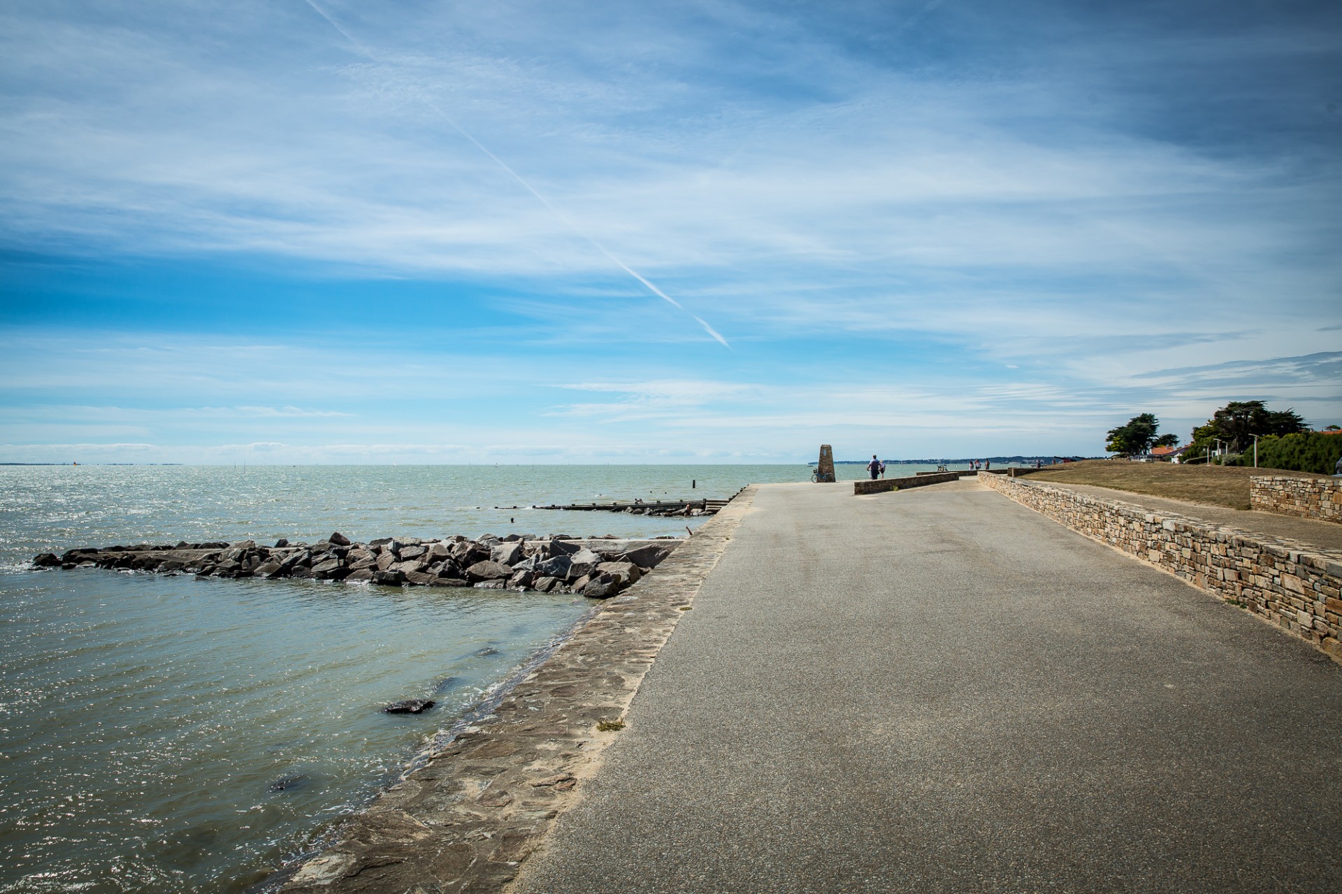 Destination pornic, la-bernerie, les moutiers, plage, port royal, esplanade, randonnée, promenade, circuit les tréans