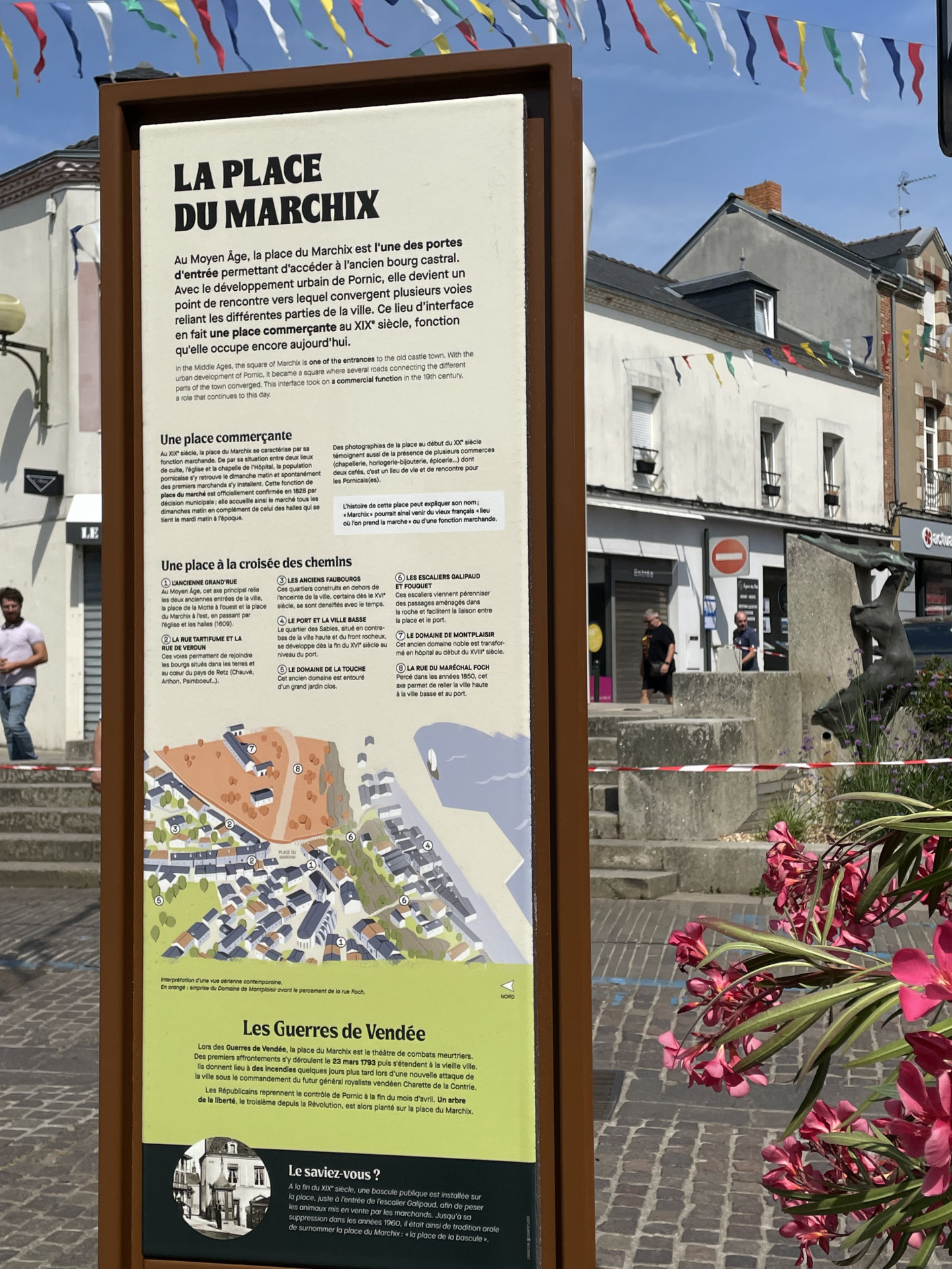 Rundgang zur Interpretation des Kulturerbes von Pornic