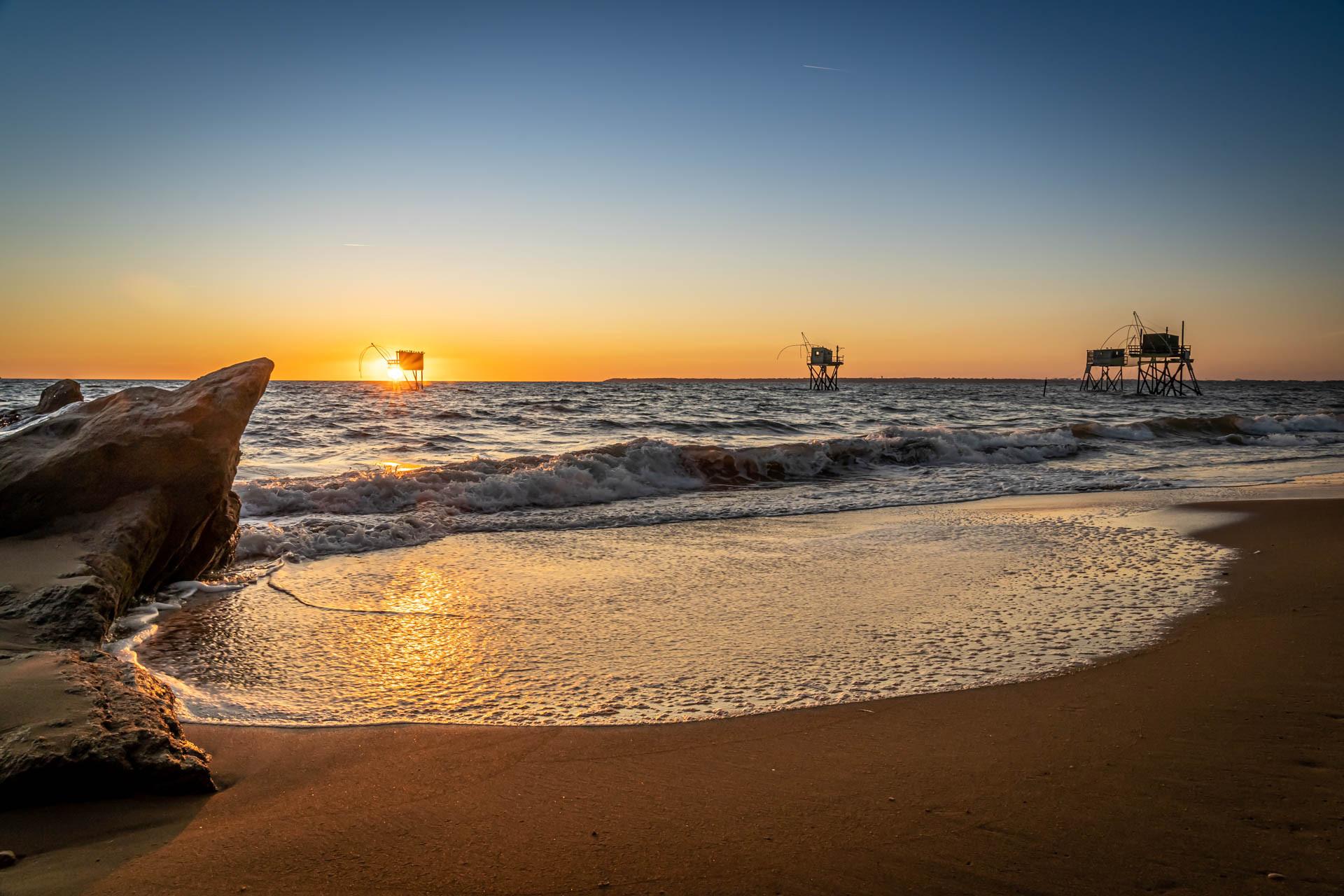 Plage de la Roussellerie, Saint-Michel-Chef-Chef