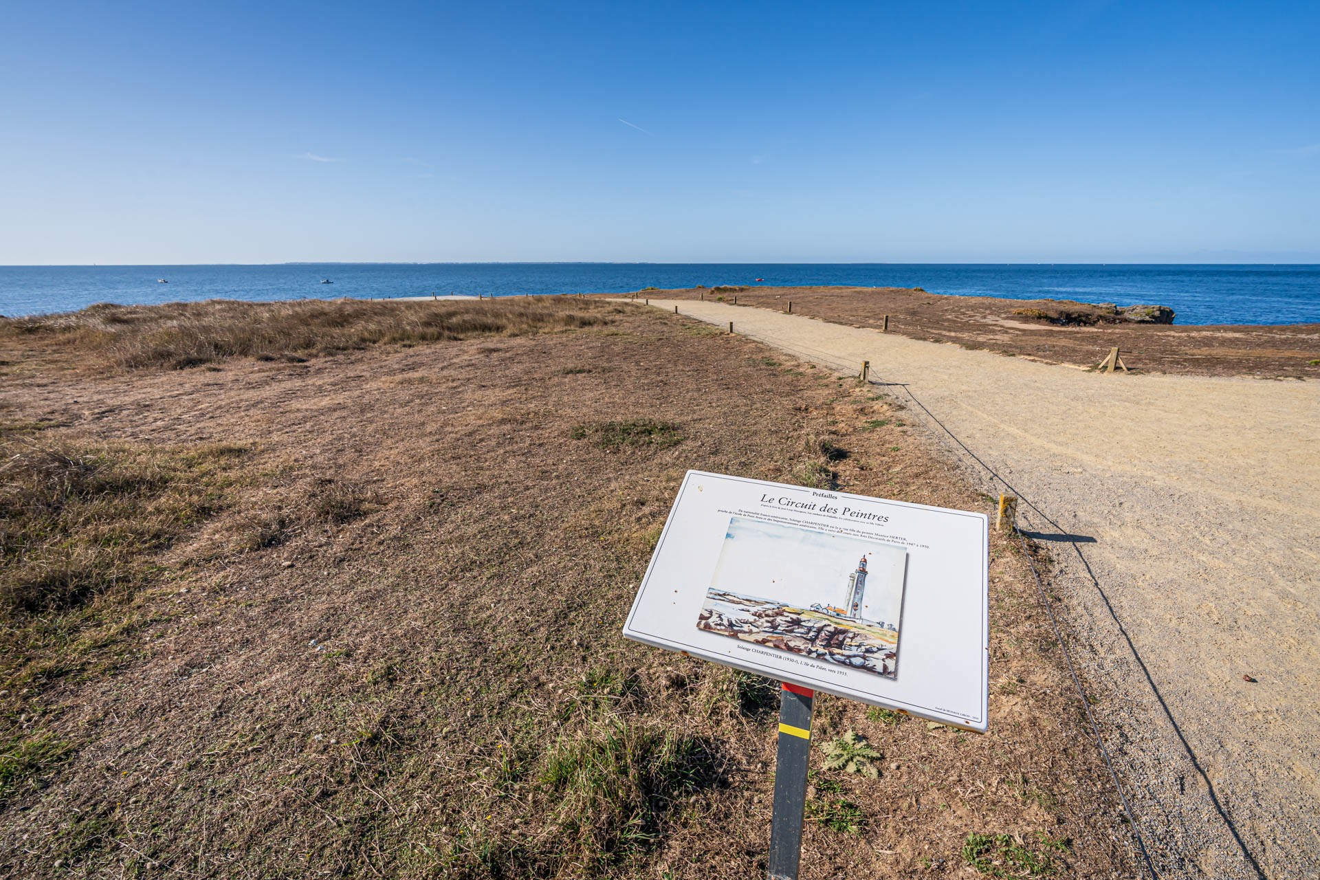 prefailles, pointe st gildas, ciucuit de la pointe saint gildas, randonnée, destination pornic, panorama