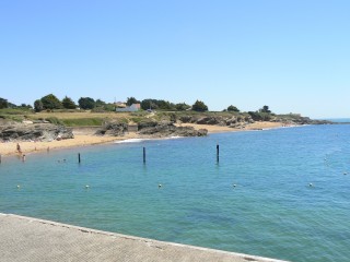 slipway Portmain beach Pornic