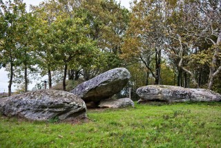 die stehenden Steine von Les Platennes