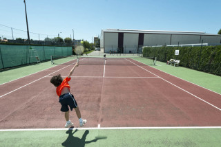 Tennis courts