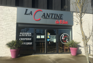 Devanture restaurant la cantine de l'îlot