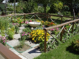 der Jardin du Plessis und sein Bouquetier-Garten
