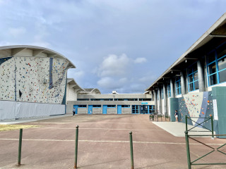 Kletterwand in Val Saint-Martin
