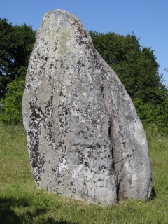 The menhir of the Pierre-le-Matz