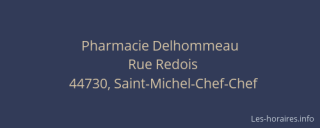 PHARMACIE DELHOMMEAU DALLONGEVILLE