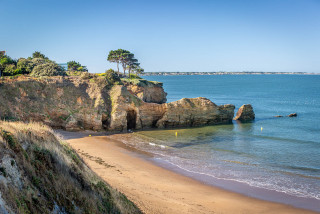 Gohaud beach in Saint-Michel-Chef-Chef