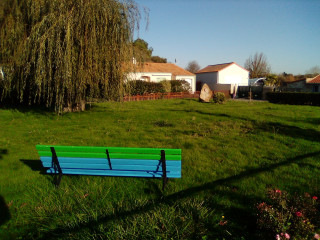 Stèle et Square René Guy Cadou à Bourgneuf en Retz