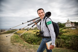 Visite de la RNR avec Guillaume