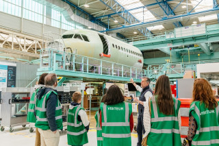 Besuchen Sie Airbus in Saint-Nazaire