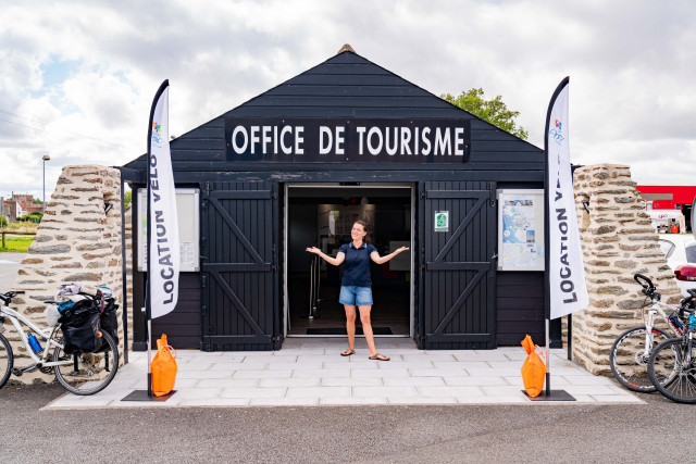 L'office de tourisme, ancienne salorge à Bourgneuf en Retz