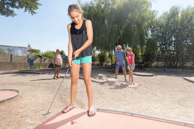 Les Moutiers miniature golf course