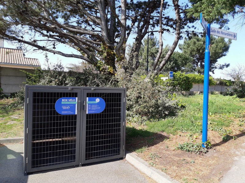 boxe vélo, vélo st michel, tharon, parking vélo