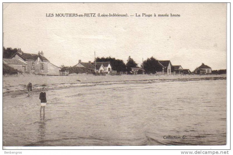 les plages des moutiers en retz le pré vincent histoire