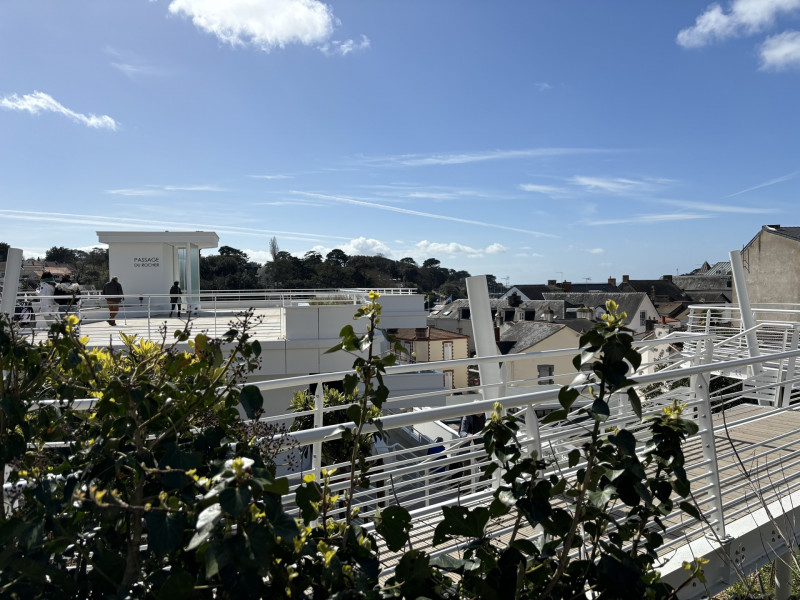 Panoramic terrace Passage du rocher lift Pornic exceptional view 