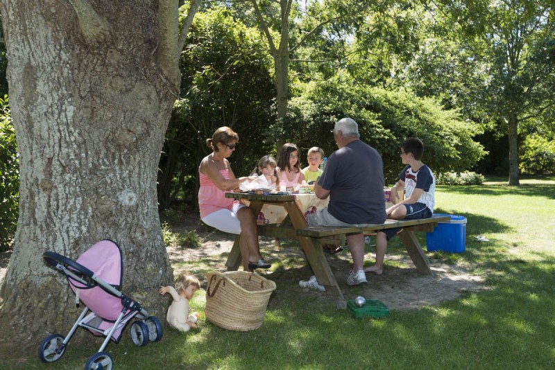 la plaine-sur-mer, jardin des lakas, aire, pique-nique, soleil, manger, ombre, arbre, jeux pour enfants, parcours de santé