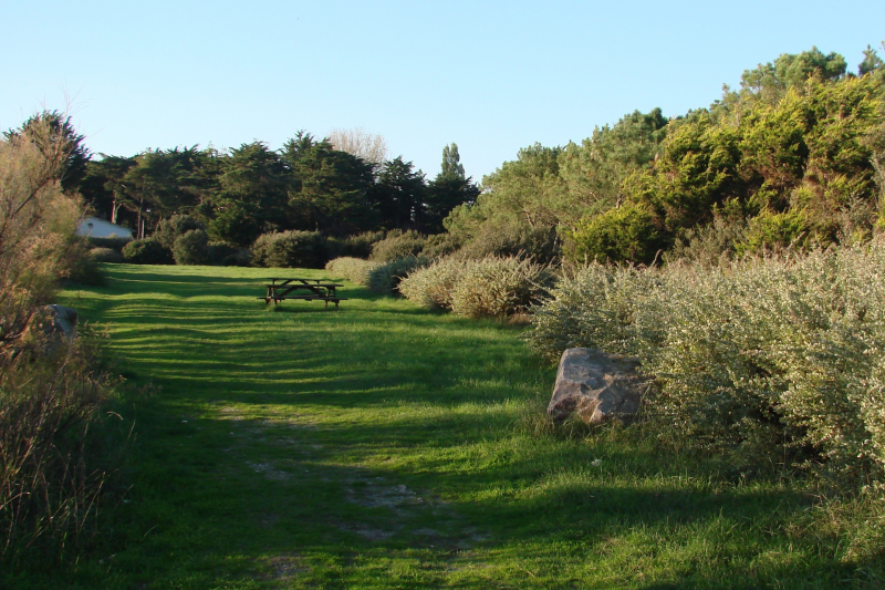 Les Fresches picnic area in Moutiers-en-Retz	