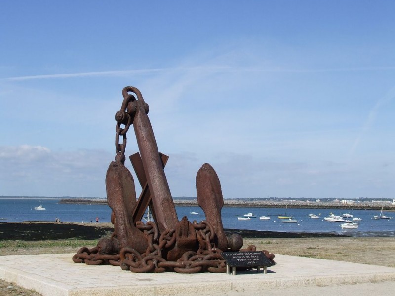 la plaine sur mer patrimoine ancre marine visite mer la tara centre bourg