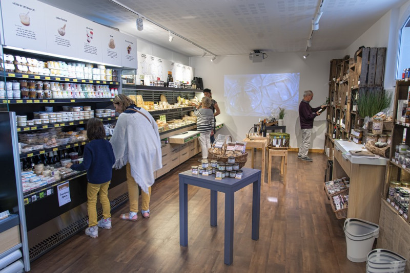Boutique, Winery, Fromagerie Beillevaire Machecoul, around pornic, visit, guided tour, terroir, know-how, cheese