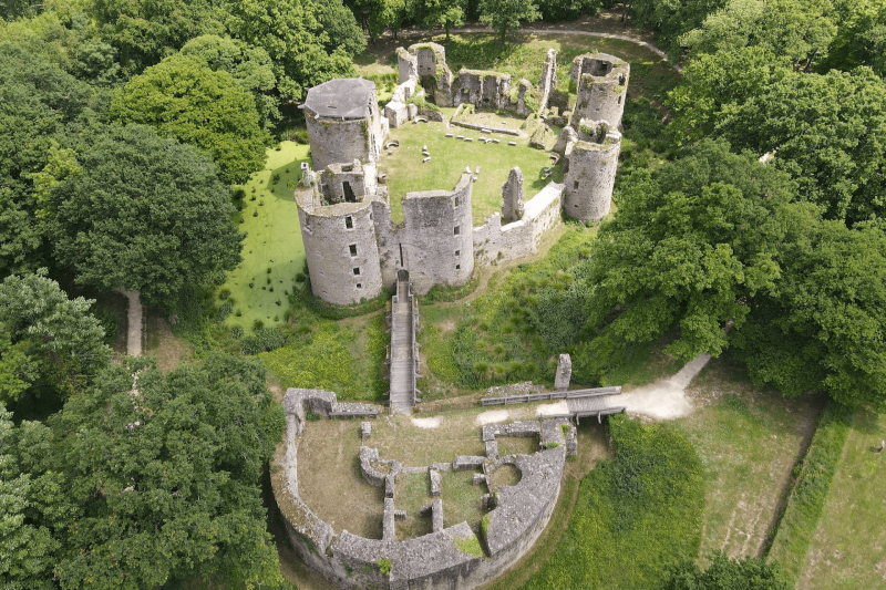 Château de Ranrouët à Herbignac