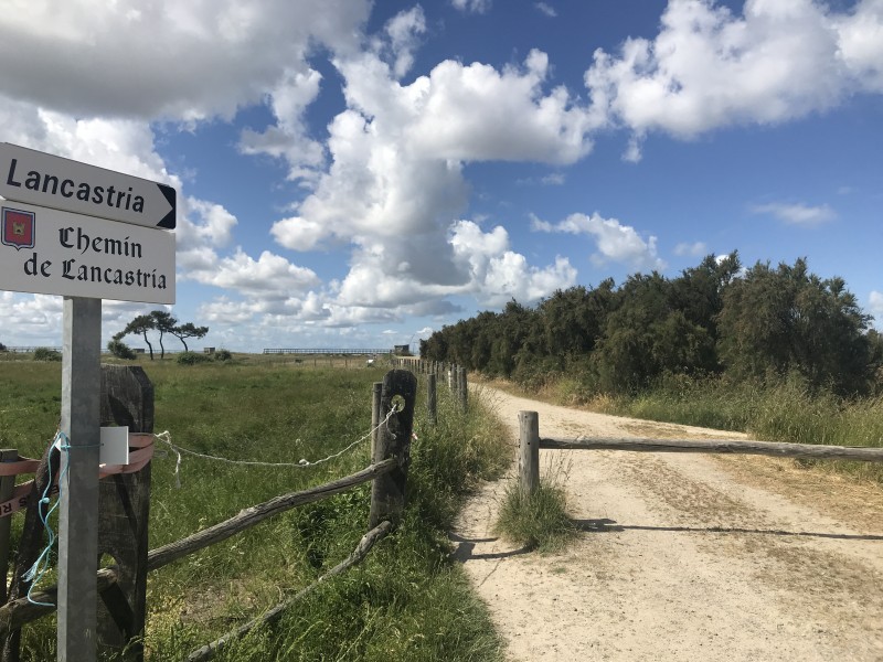 Le chemin du Lancastria