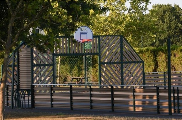 City stadium in Ste Pazanne