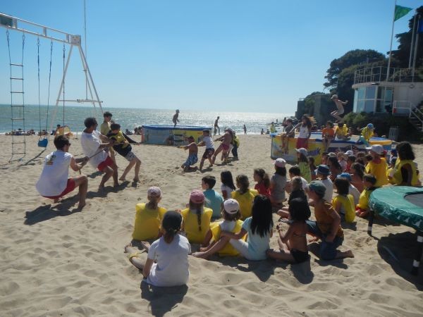 Club de plage de la Noëveillard pornic mickey loire-atlantique activités enfants familles été