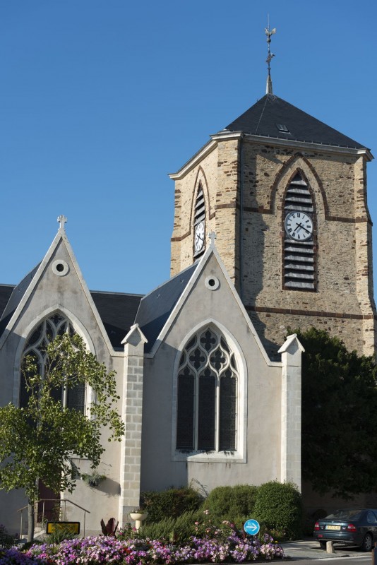 la plaine sur mer église notre dame de l'assomption extérieur visite guide de l'église culte