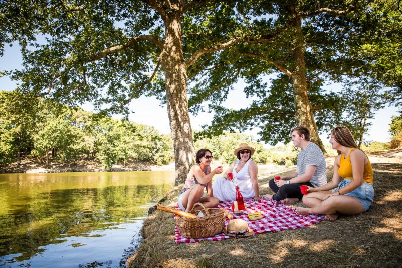 etang pornic, peche pornic, pique-nique pornic