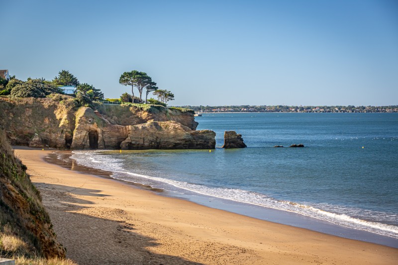 Plage, Nature, Mer, Tharon-plage, Baignade, Saint-Michel-Chef-Chef, Gohaud, Parapente, Plage surveillée, Surf