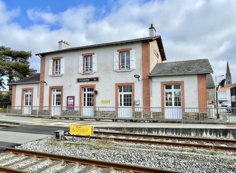 La gare de Sainte-Pazanne
