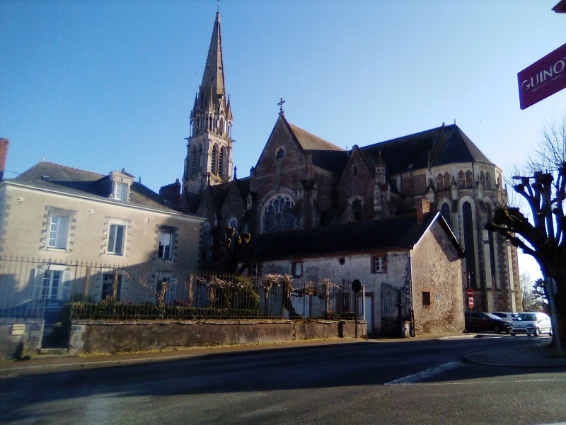 Le bourg de Sainte Pazanne